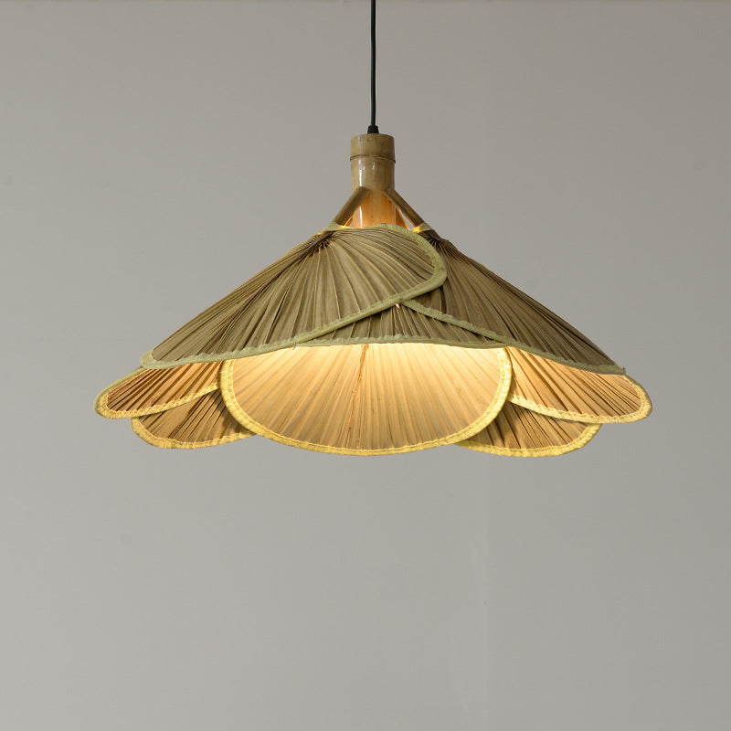 Rustieke Bamboe Houten Hanglamp