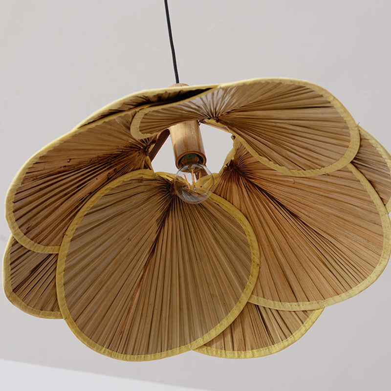Rustieke Bamboe Houten Hanglamp
