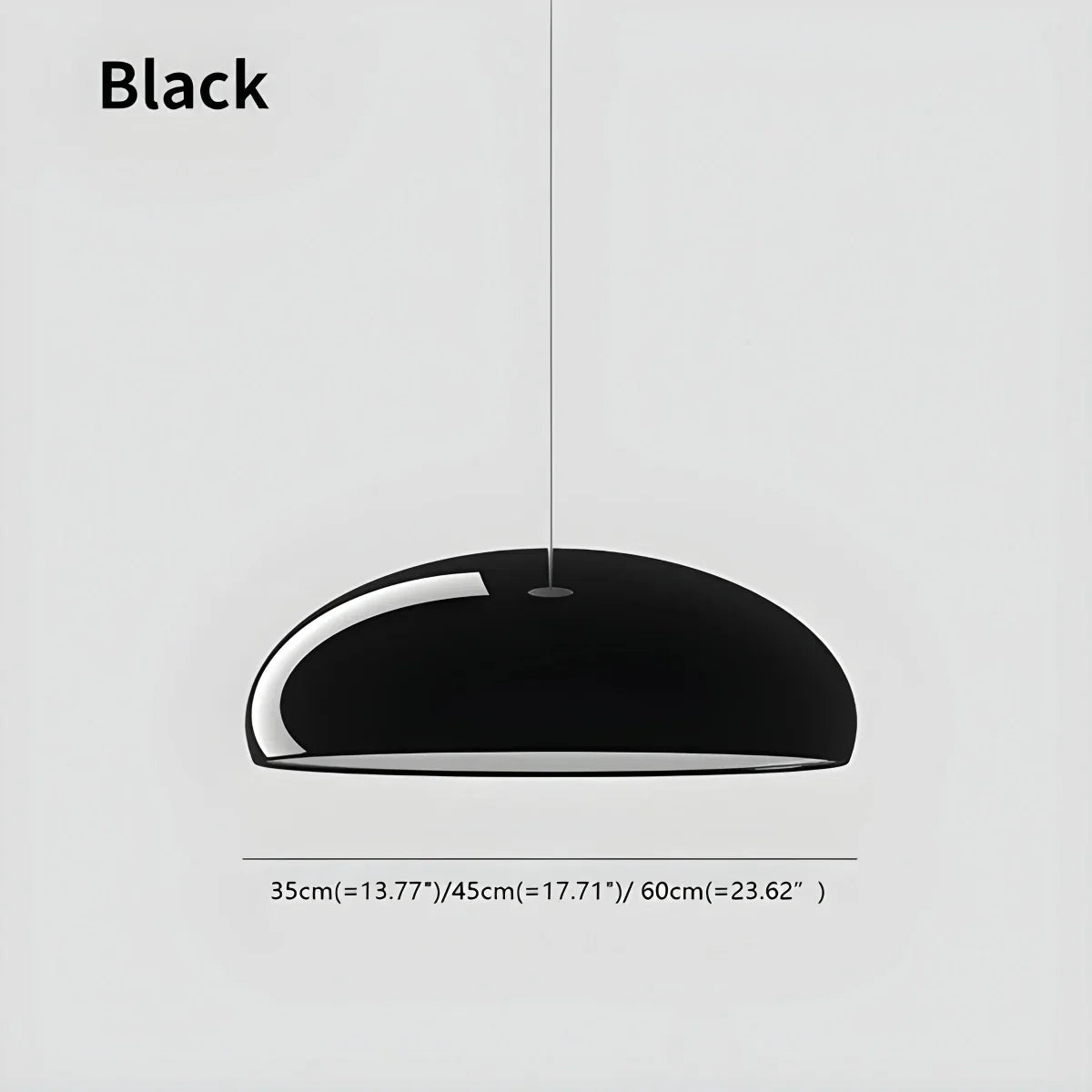 Moderne LED hanglamp met 3 lichtkleuren