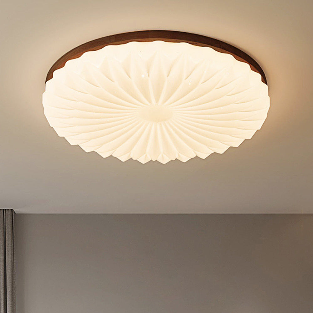 LumiWood Plafondlamp Hout en Acryl