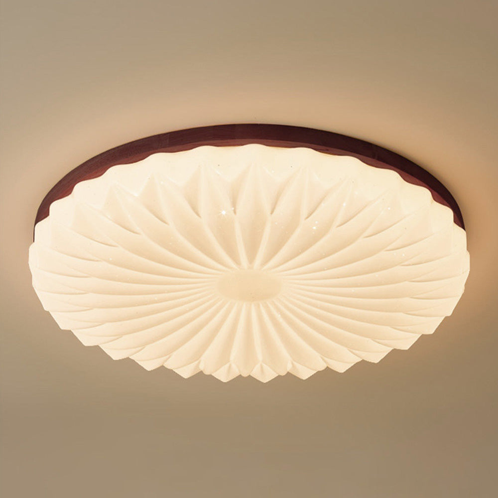 LumiWood Plafondlamp Hout en Acryl