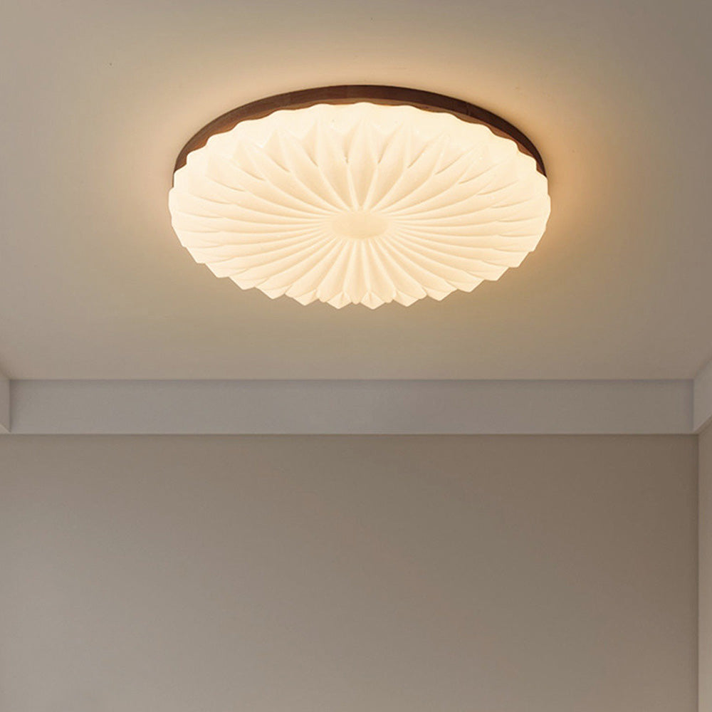 LumiWood Plafondlamp Hout en Acryl