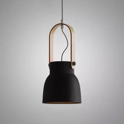 Kleurrijke Moderne Hanglamp Metaal En Hout