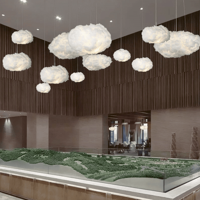 Wolken Hanglamp van Katoen