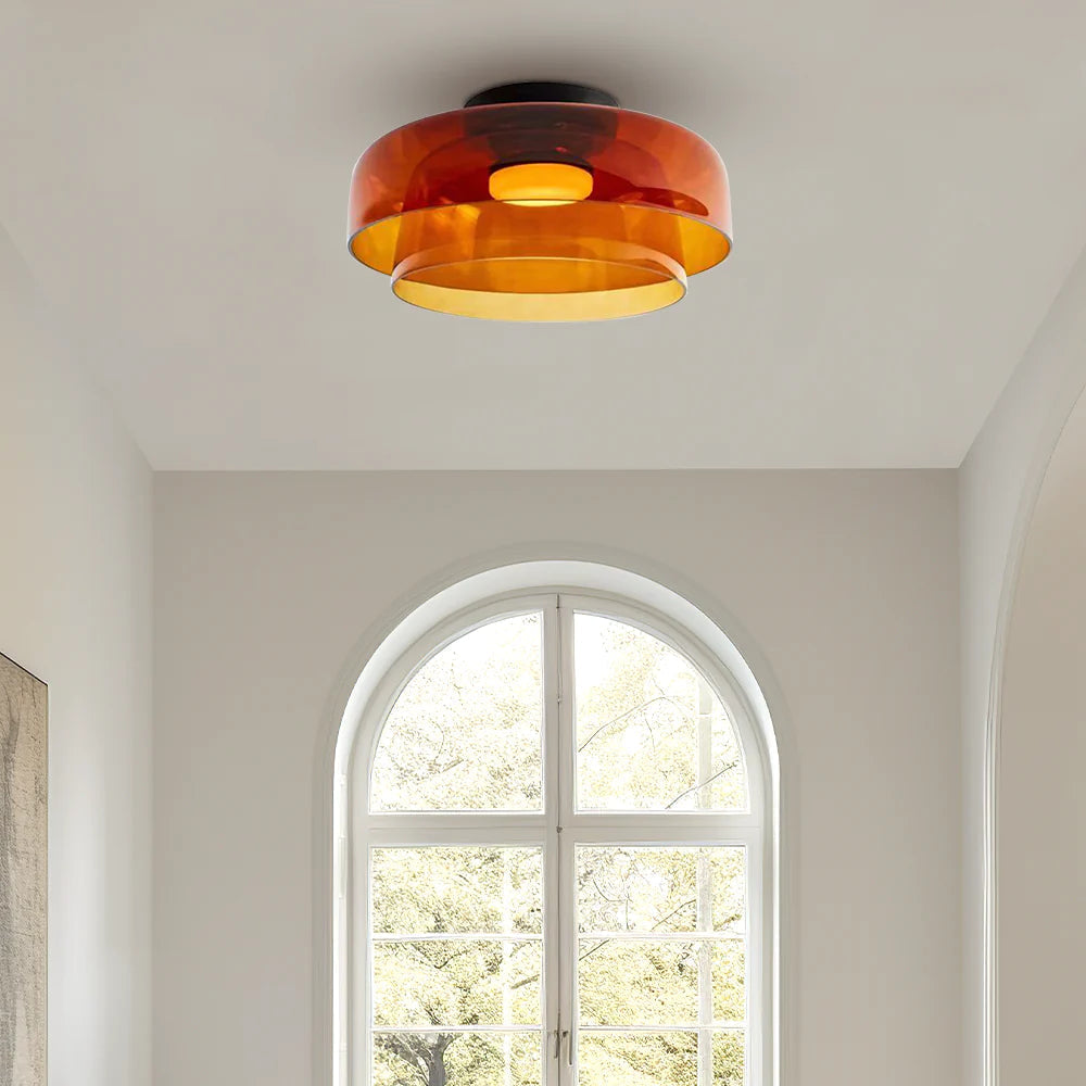 Moderne Designer Glas Plafondlamp
