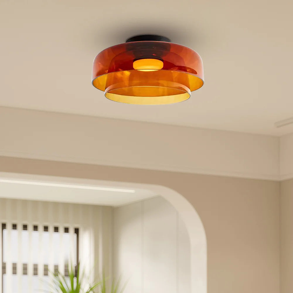 Moderne Designer Glas Plafondlamp