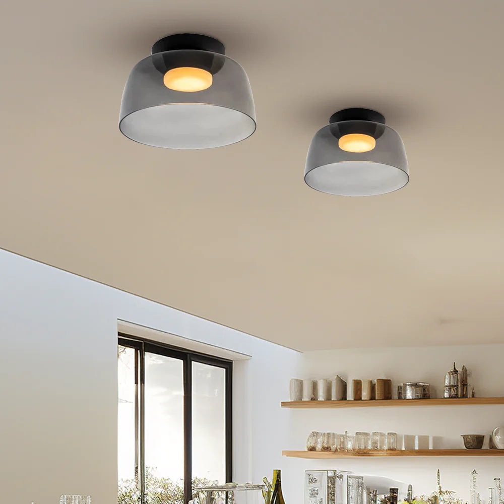 Moderne Designer Glas Plafondlamp