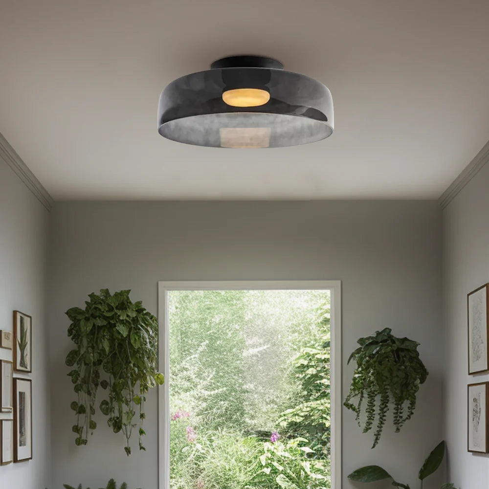 Moderne Designer Glas Plafondlamp