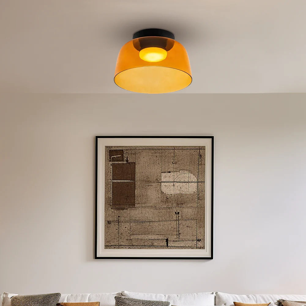 Moderne Designer Glas Plafondlamp