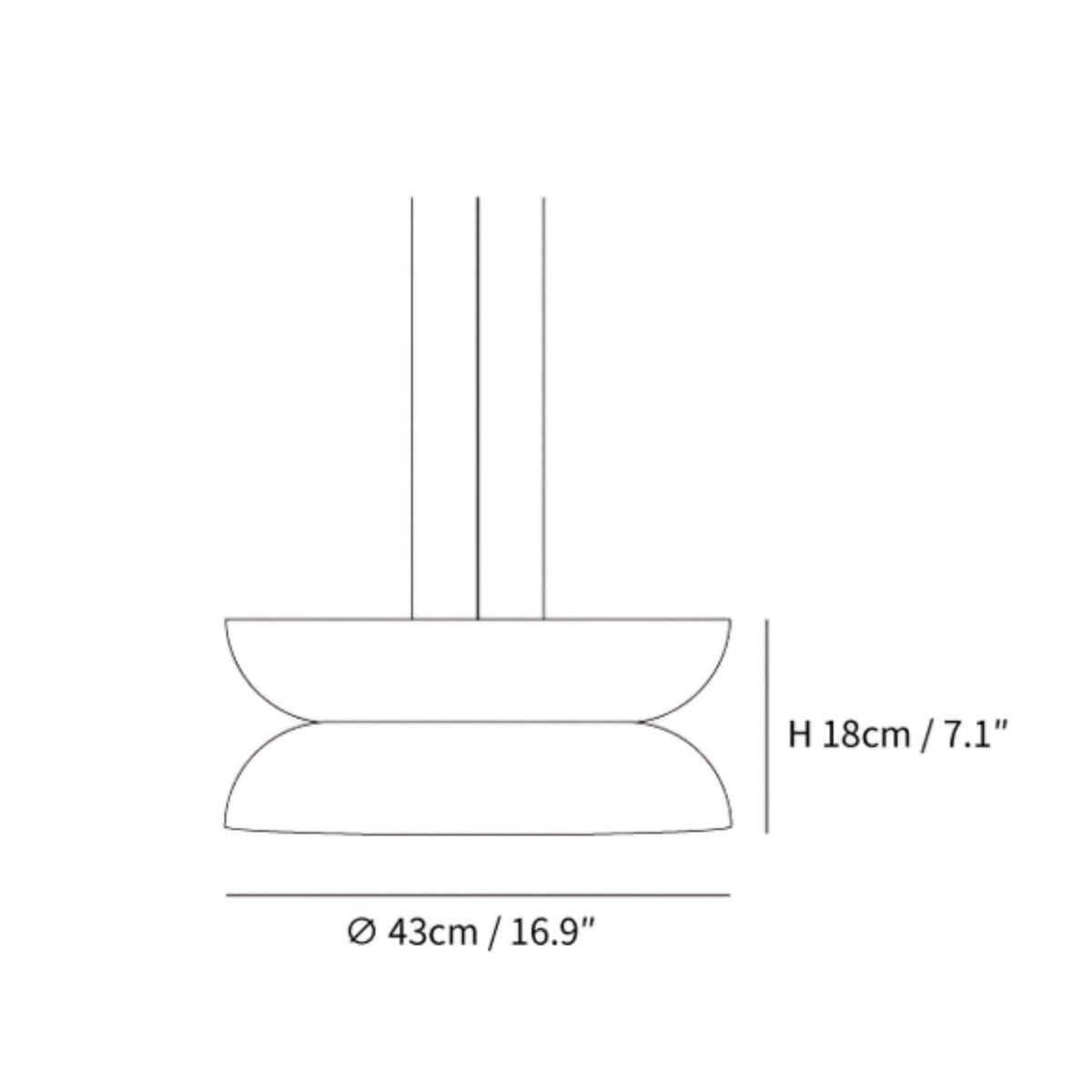 Moderne Glazen LED Hanglamp