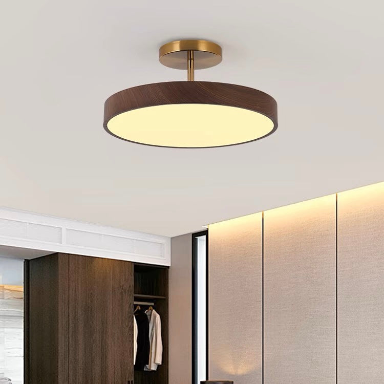 Scandinavische Plafondlamp Houtlook