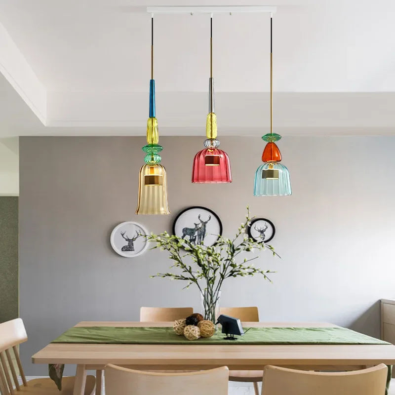 Macaron Glazen Hanglamp