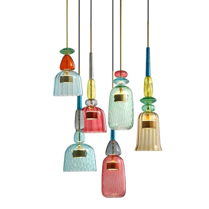Macaron Glazen Hanglamp