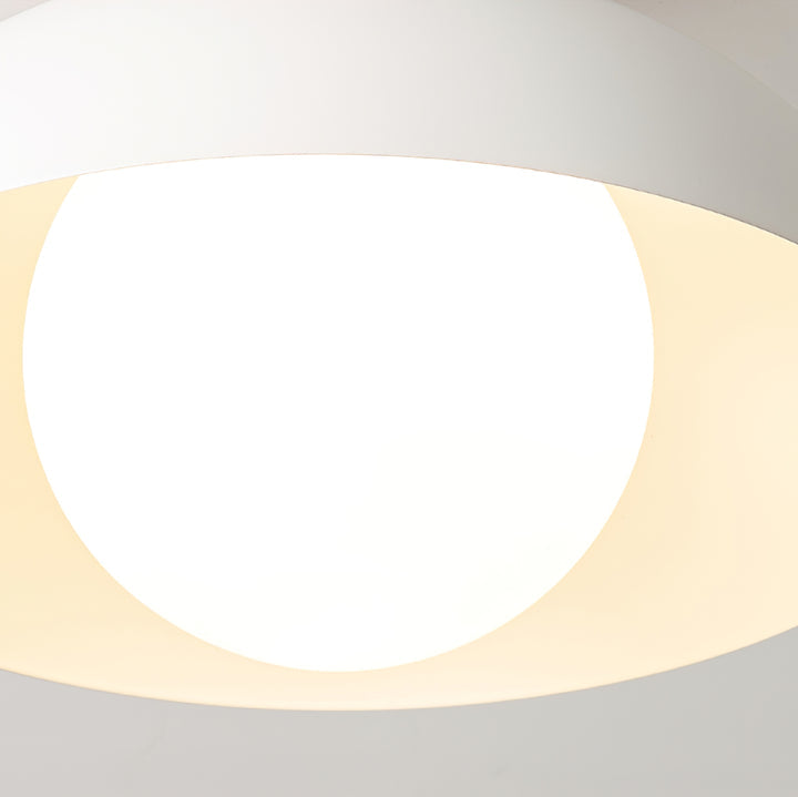 Moderne minimalistische semi-flush plafondlamp