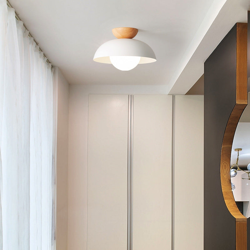 Moderne minimalistische semi-flush plafondlamp