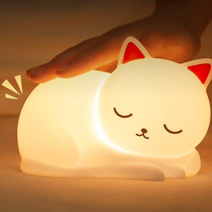 Katten Nachtlamp van Siliconen