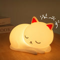 Katten Nachtlamp van Siliconen