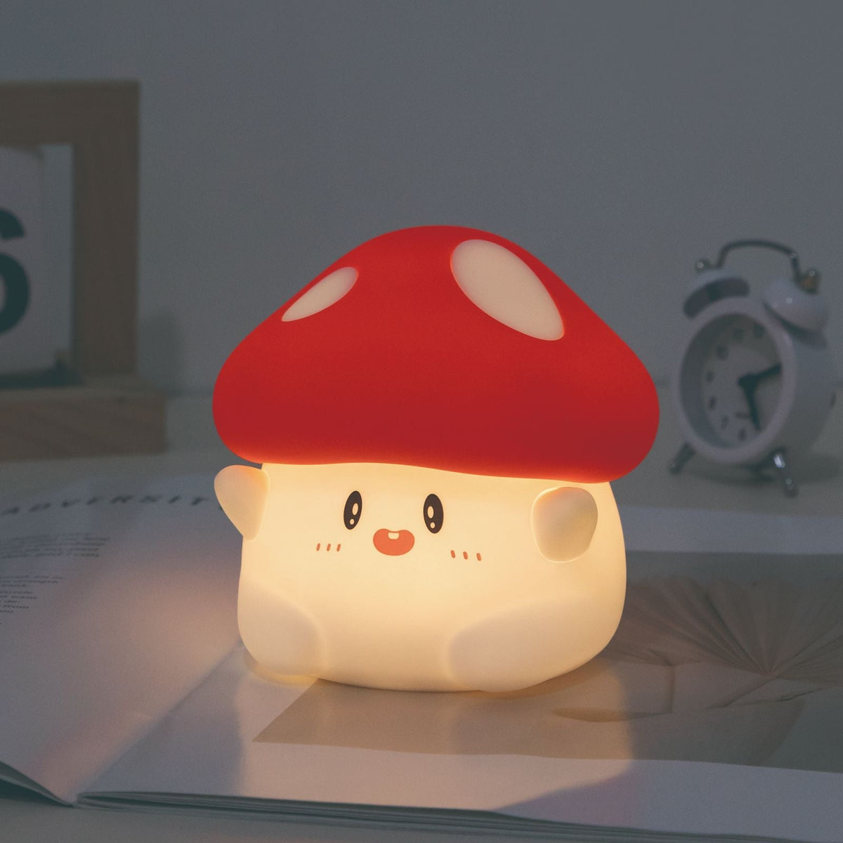 Paddenstoel Draagbare Nachtlamp LED