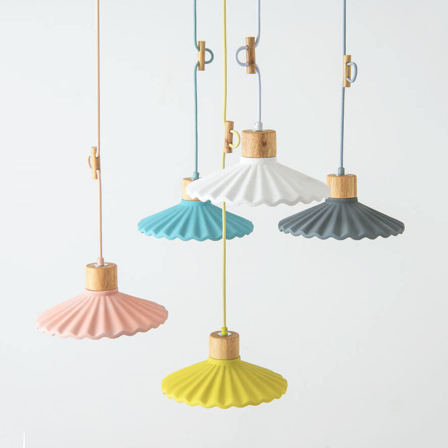 Cementen Hanglamp met Verstelbaar Snoer
