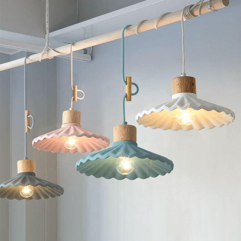 Cementen Hanglamp met Verstelbaar Snoer