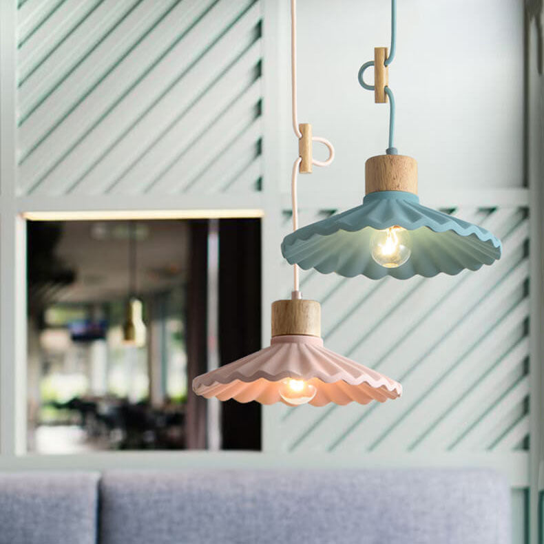 Cementen Hanglamp met Verstelbaar Snoer