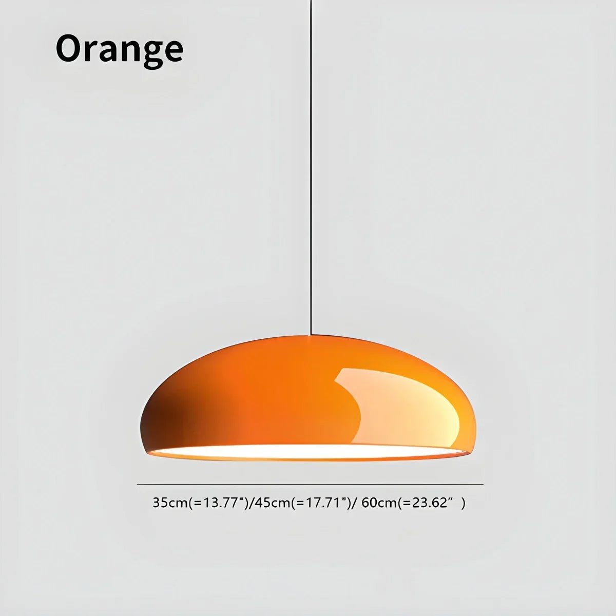 Moderne LED hanglamp met 3 lichtkleuren