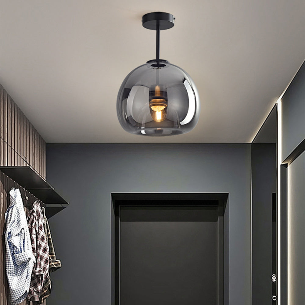 Retro Glazen Plafondlamp