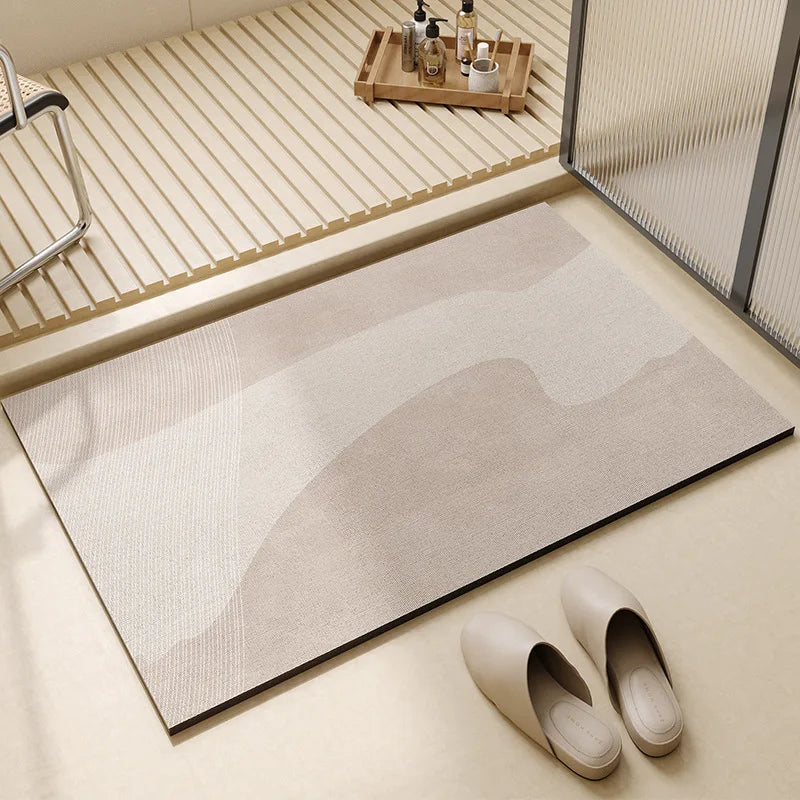 Super absorberende sneldrogende badmat