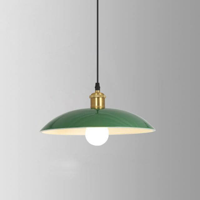 Industriële Elegante Groene Hanglamp