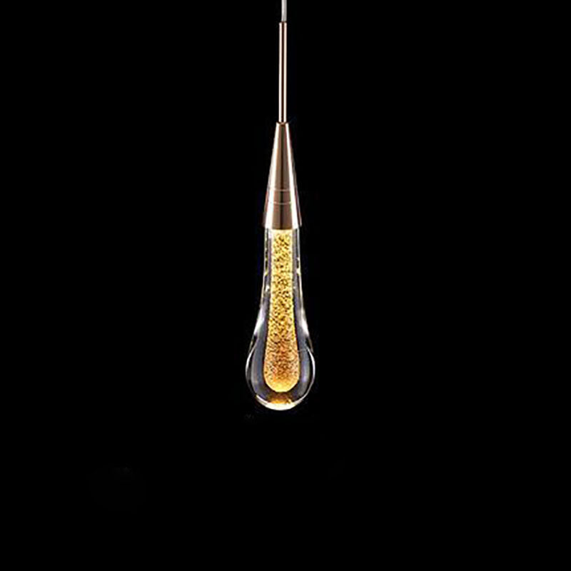 Gouden Scandinavische LED hanglamp