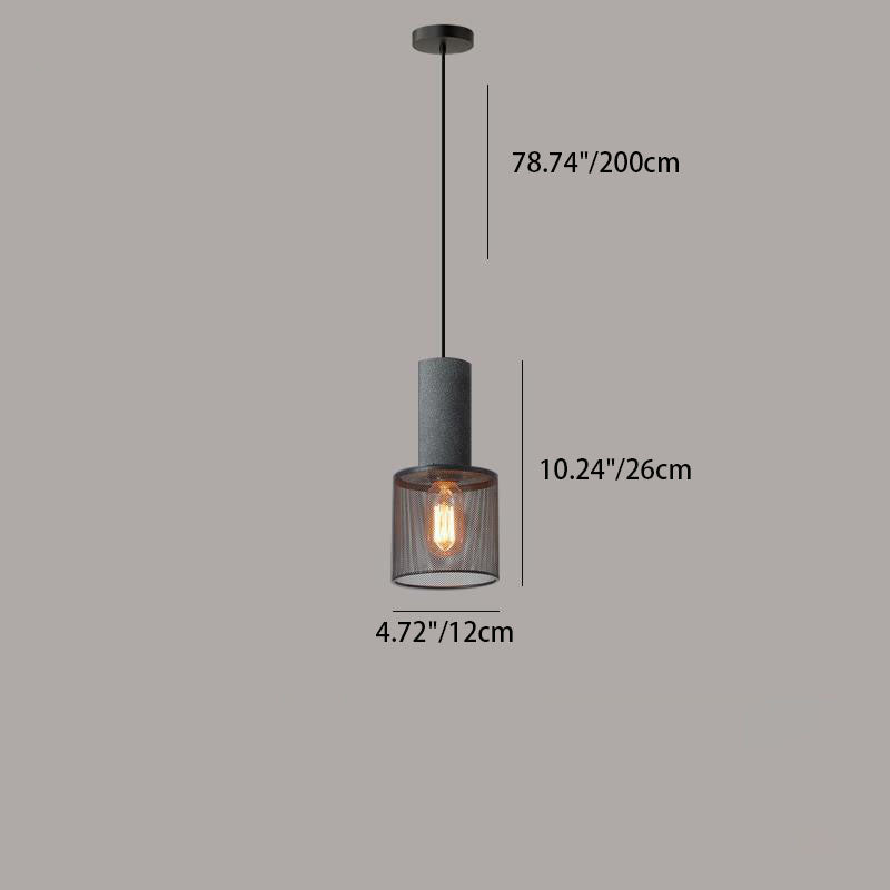 Industriële Smokey Plafondlamp
