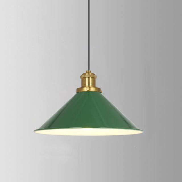 Industriële Elegante Groene Hanglamp