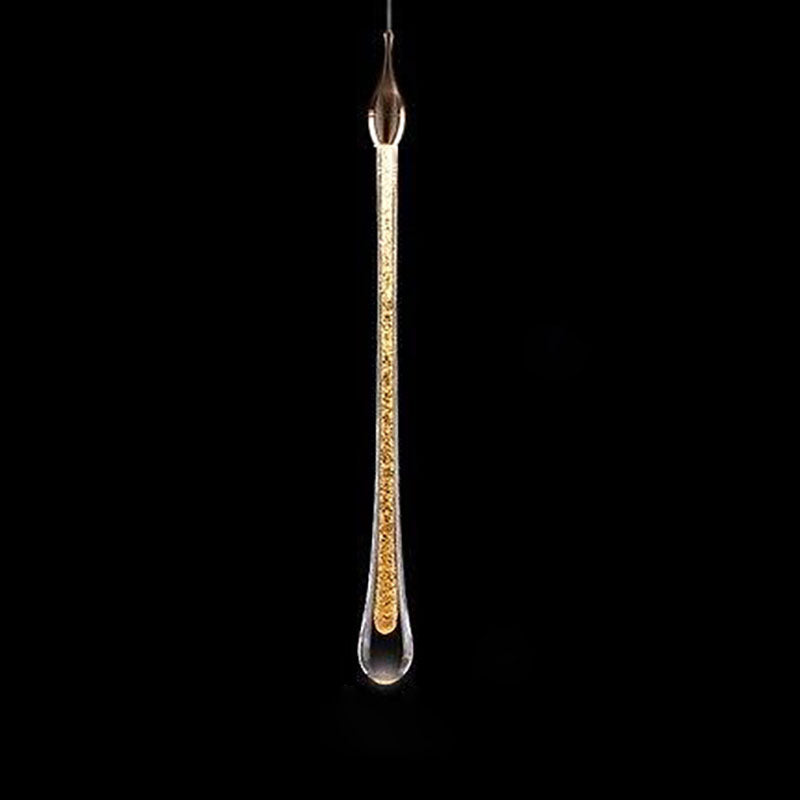 Gouden Scandinavische LED hanglamp