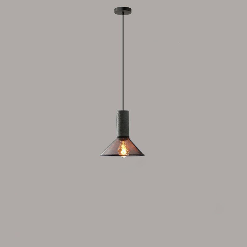 Industriële Smokey Plafondlamp
