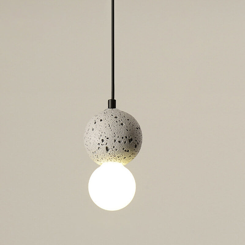 Japandi Terrazzo Hanglamp