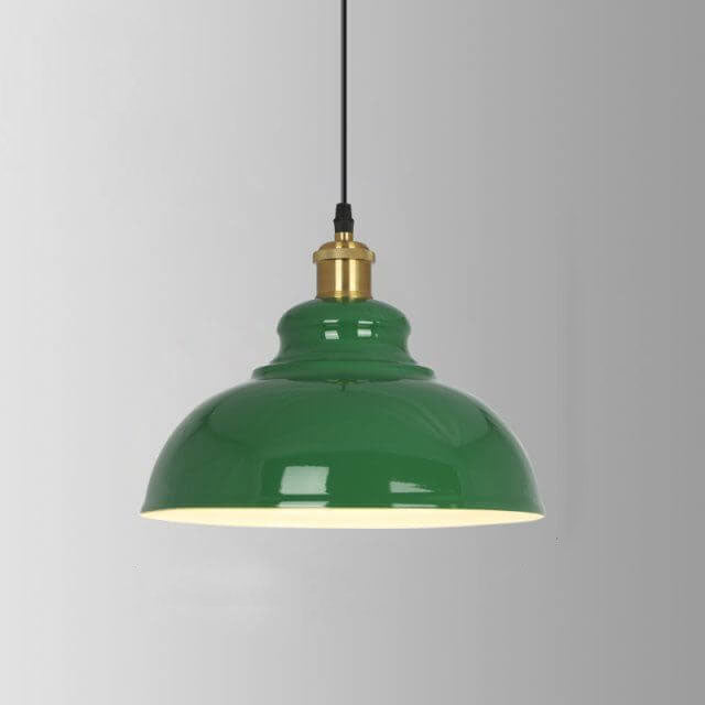 Industriële Elegante Groene Hanglamp