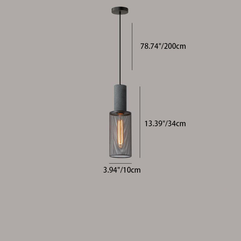 Industriële Smokey Plafondlamp