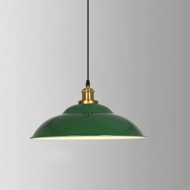 Industriële Elegante Groene Hanglamp