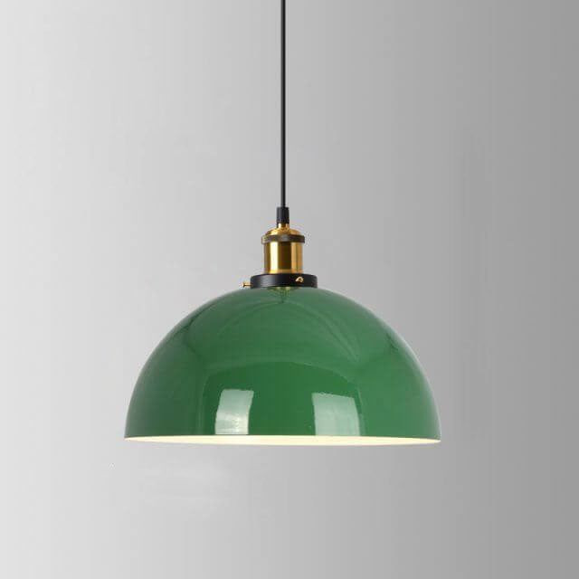 Industriële Elegante Groene Hanglamp