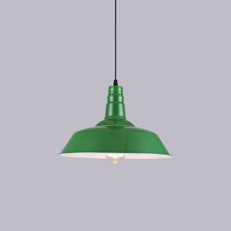 Industriële Elegante Groene Hanglamp