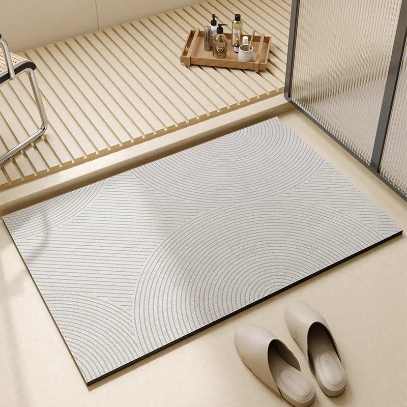 Super absorberende sneldrogende badmat