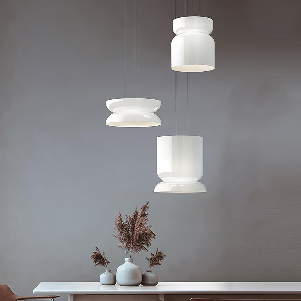 Moderne Glazen LED Hanglamp