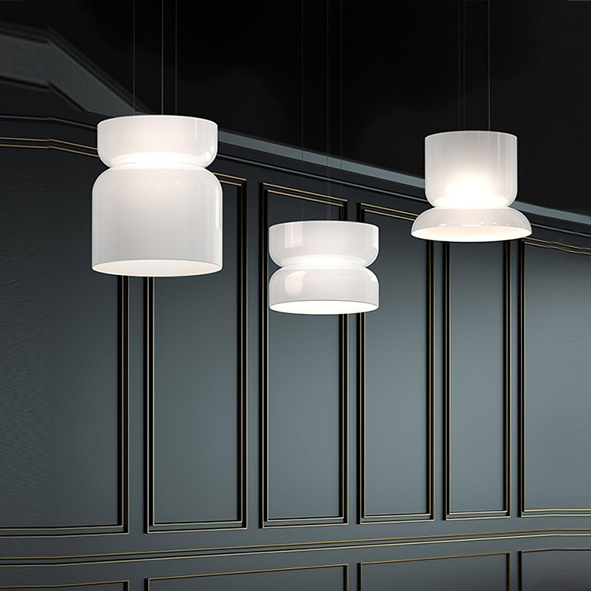Moderne Glazen LED Hanglamp