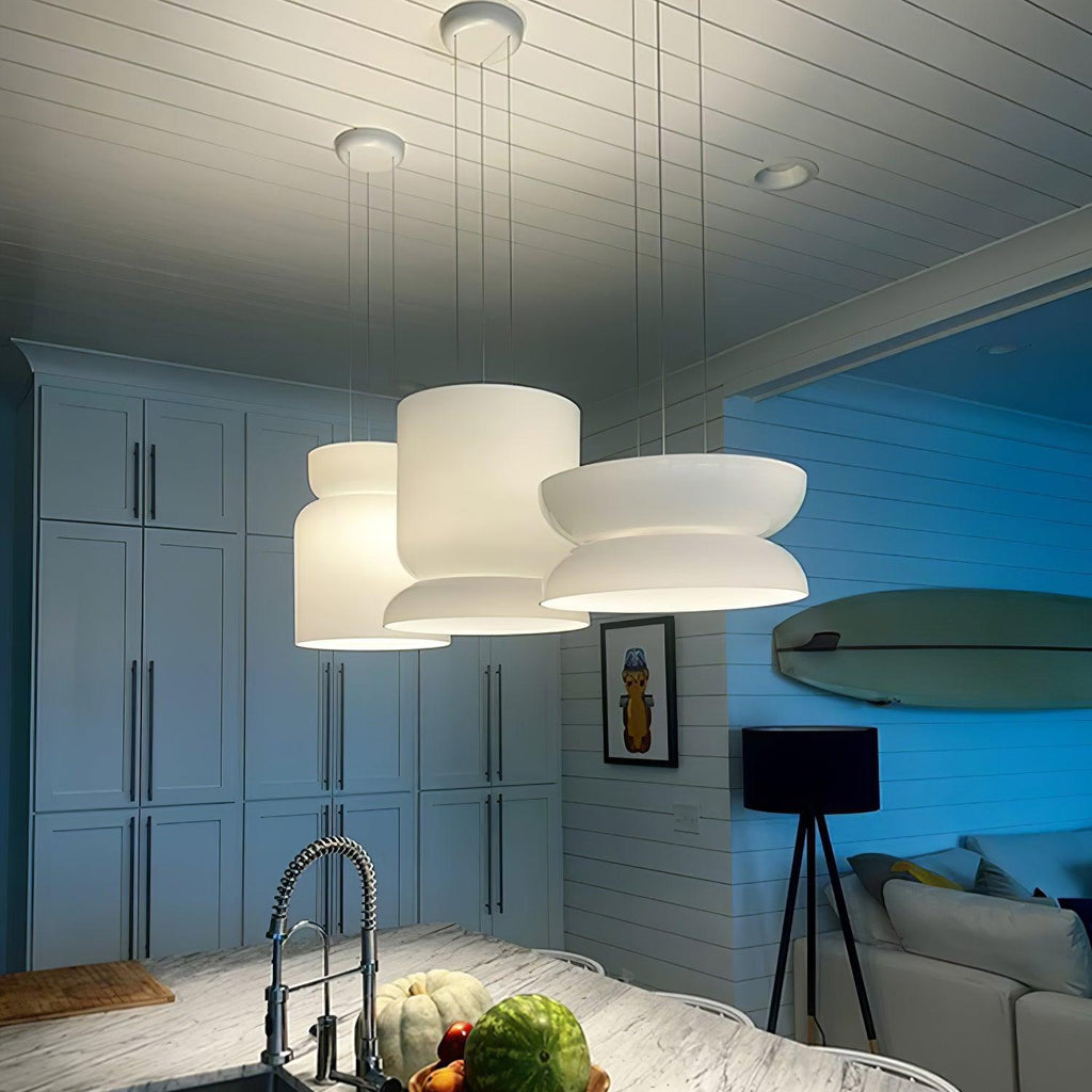 Moderne Glazen LED Hanglamp