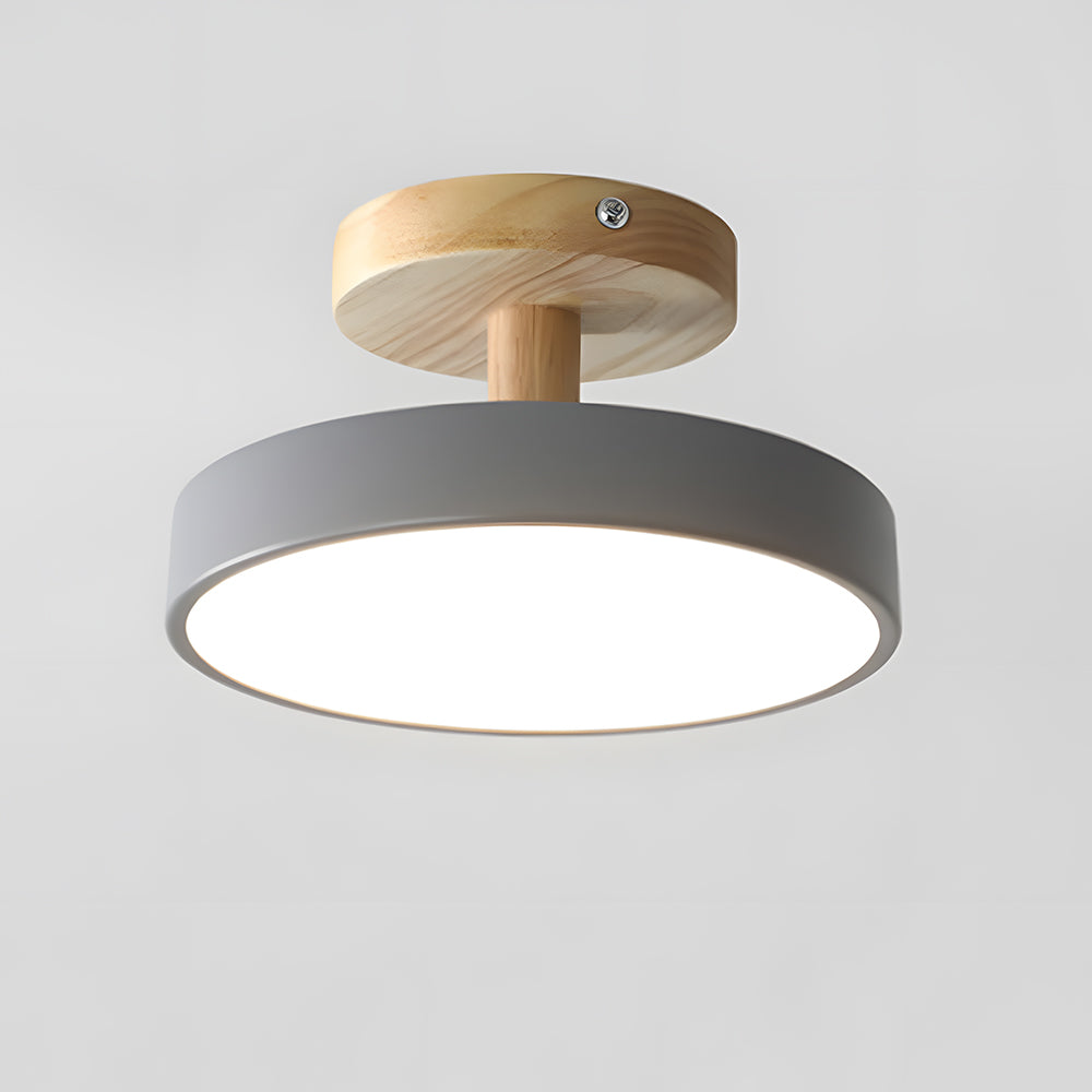 Scandinavische Plafondlamp Hout