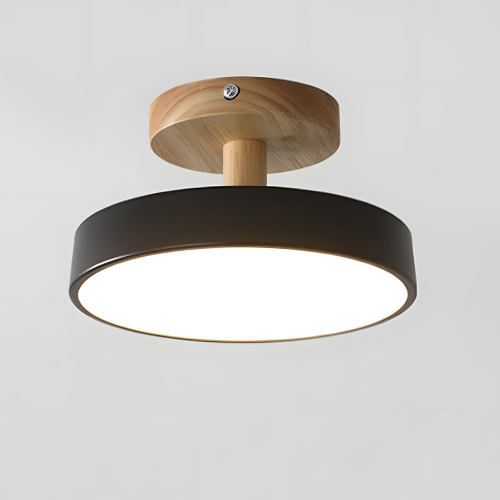 Scandinavische Plafondlamp Hout