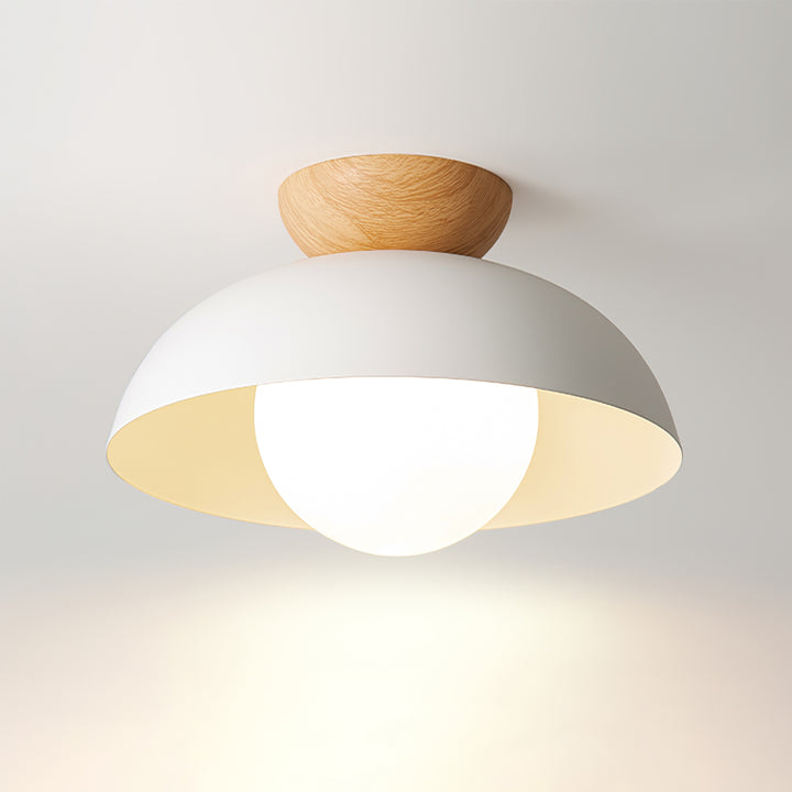 Moderne minimalistische semi-flush plafondlamp
