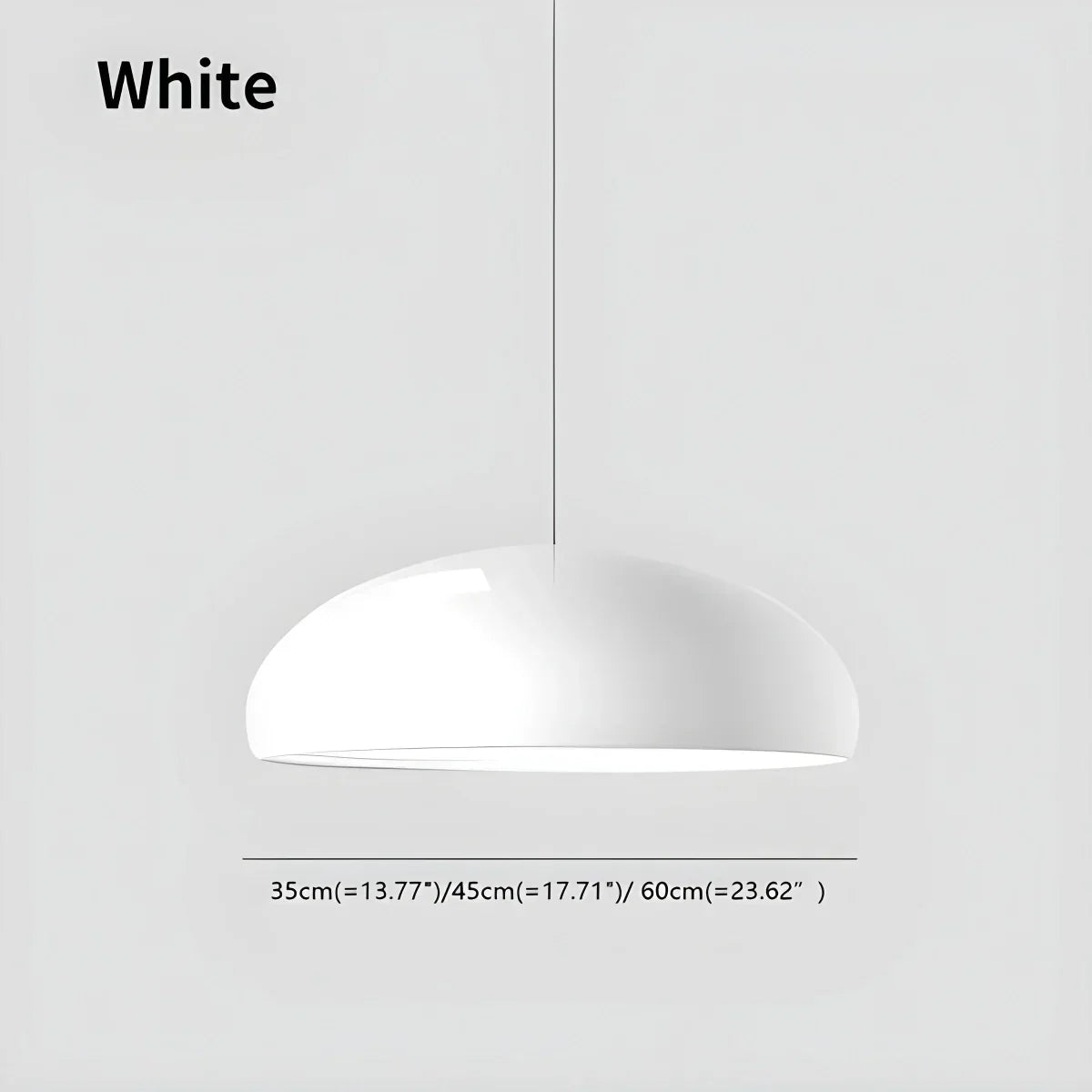 Moderne LED hanglamp met 3 lichtkleuren