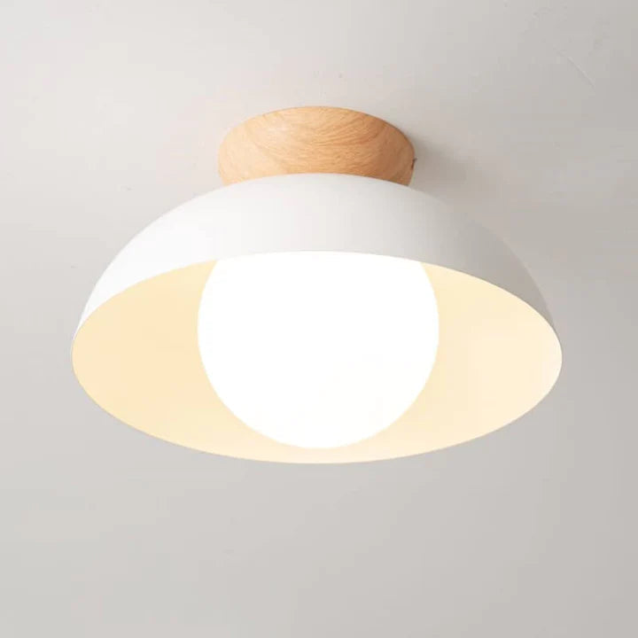 Moderne minimalistische semi-flush plafondlamp