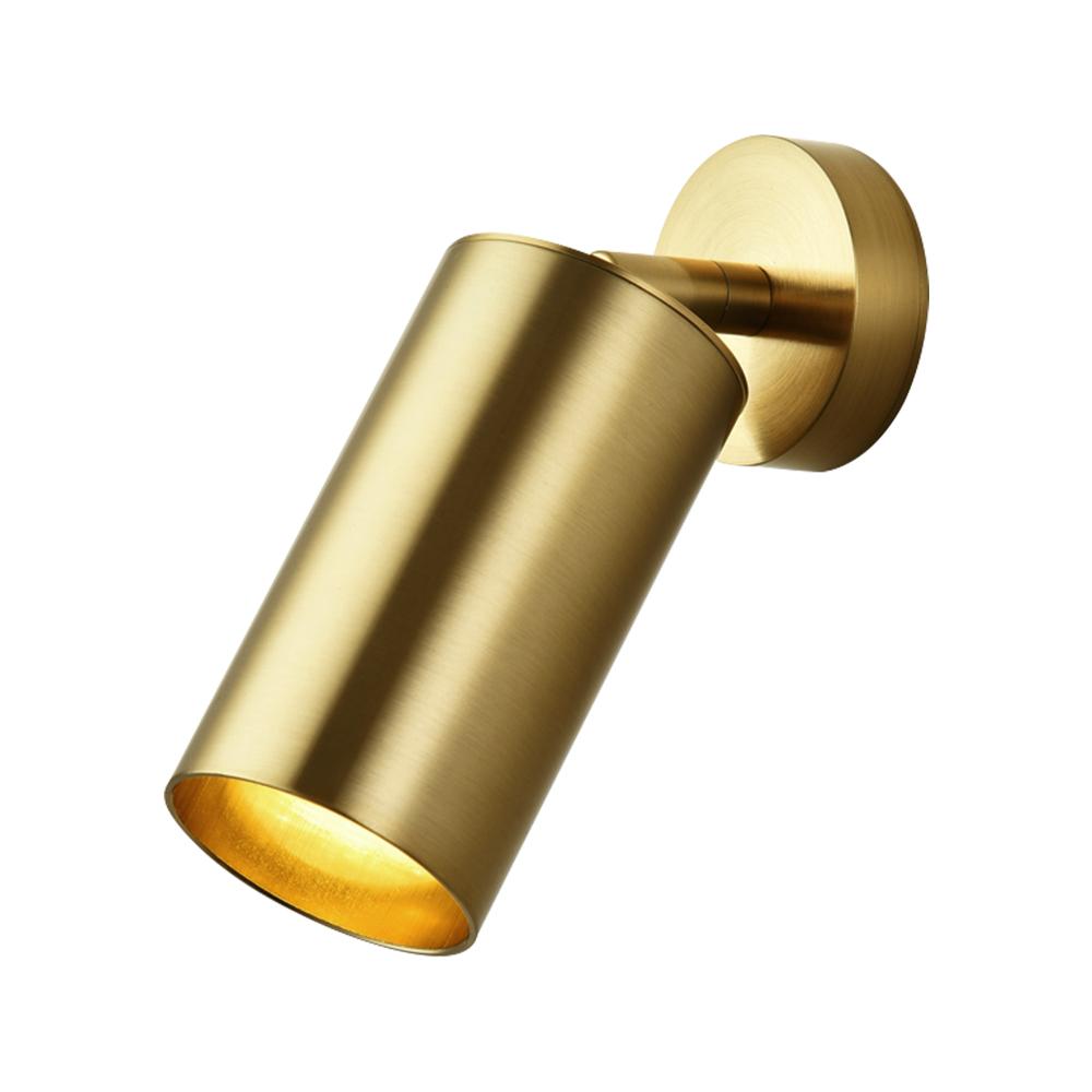 Moderne Elegante Plafondspot Messing